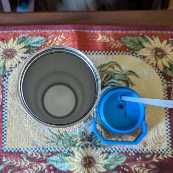 Stanley Water Bottle, Blue Teal, Top Handle - Picture 7 of 7